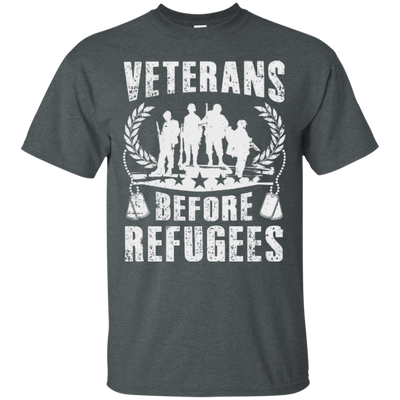 VETERANS BEFORE REFUGEES T-Shirt & Hoodie | Teecentury.com