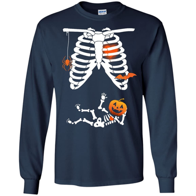 Halloween Baby Skeleton Maternity T-Shirt & Hoodie | Teecentury.com