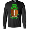 Shamrock Football Leprechaun St Patricks Day T-Shirt & Hoodie | Teecentury.com