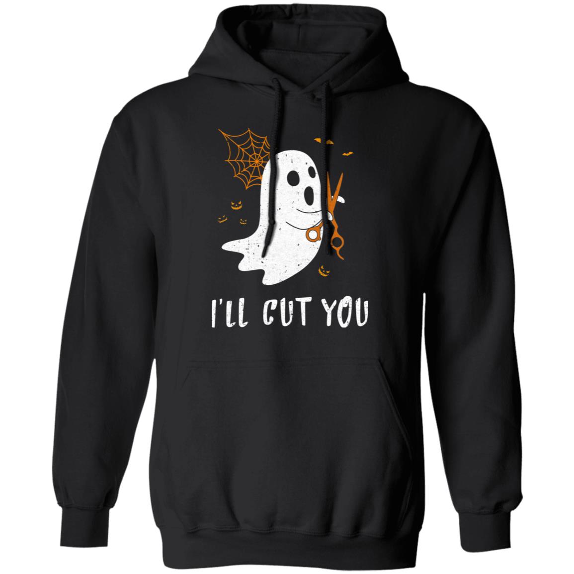 Halloween Boo Ghost I'll Cut You Barber Costume T-Shirt & Hoodie | Teecentury.com