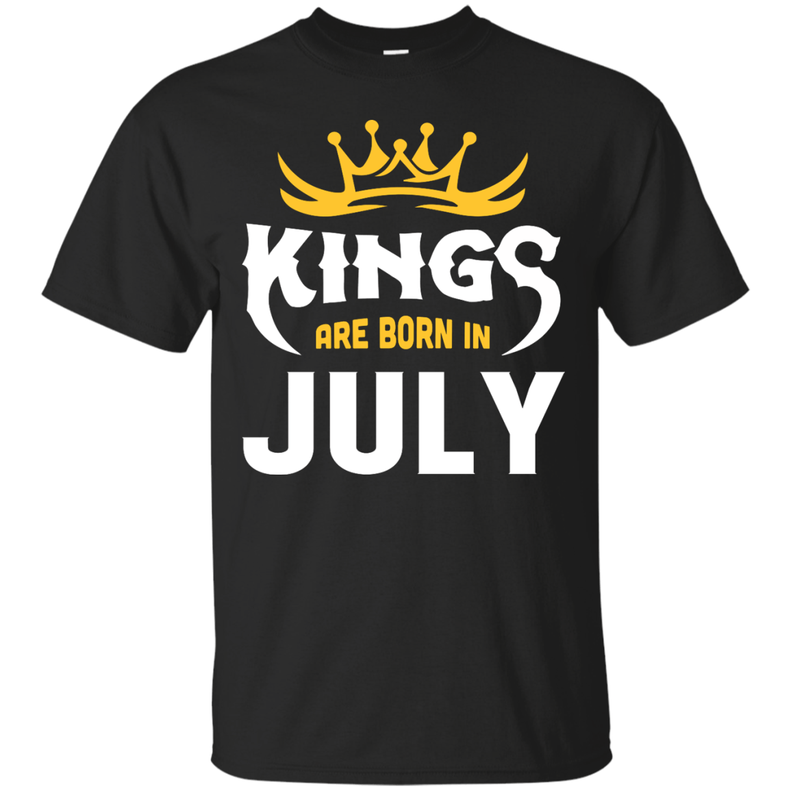 Kings Are Born In July T-Shirt & Hoodie | Teecentury.com