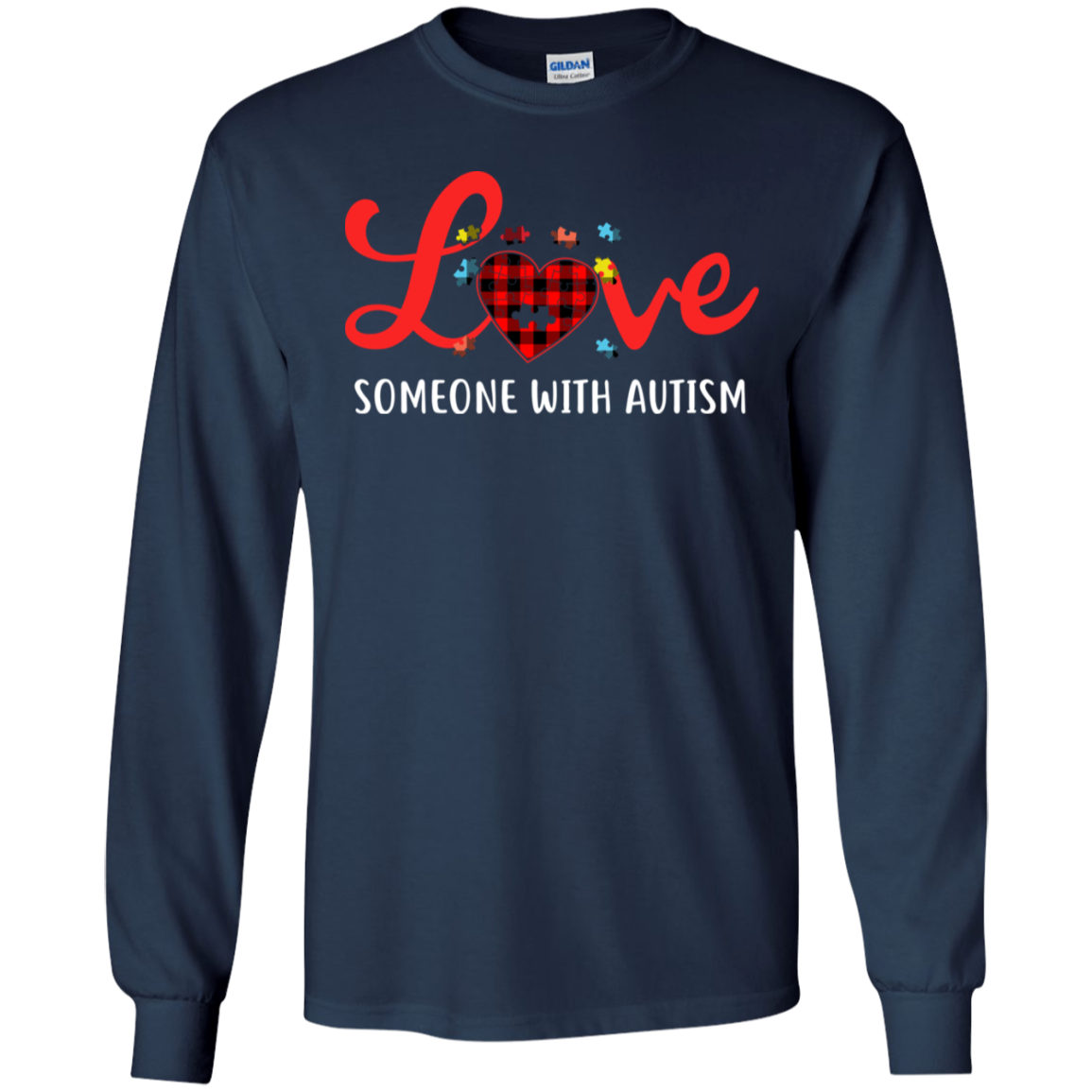 Love Someone With Autism T-Shirt & Hoodie | Teecentury.com
