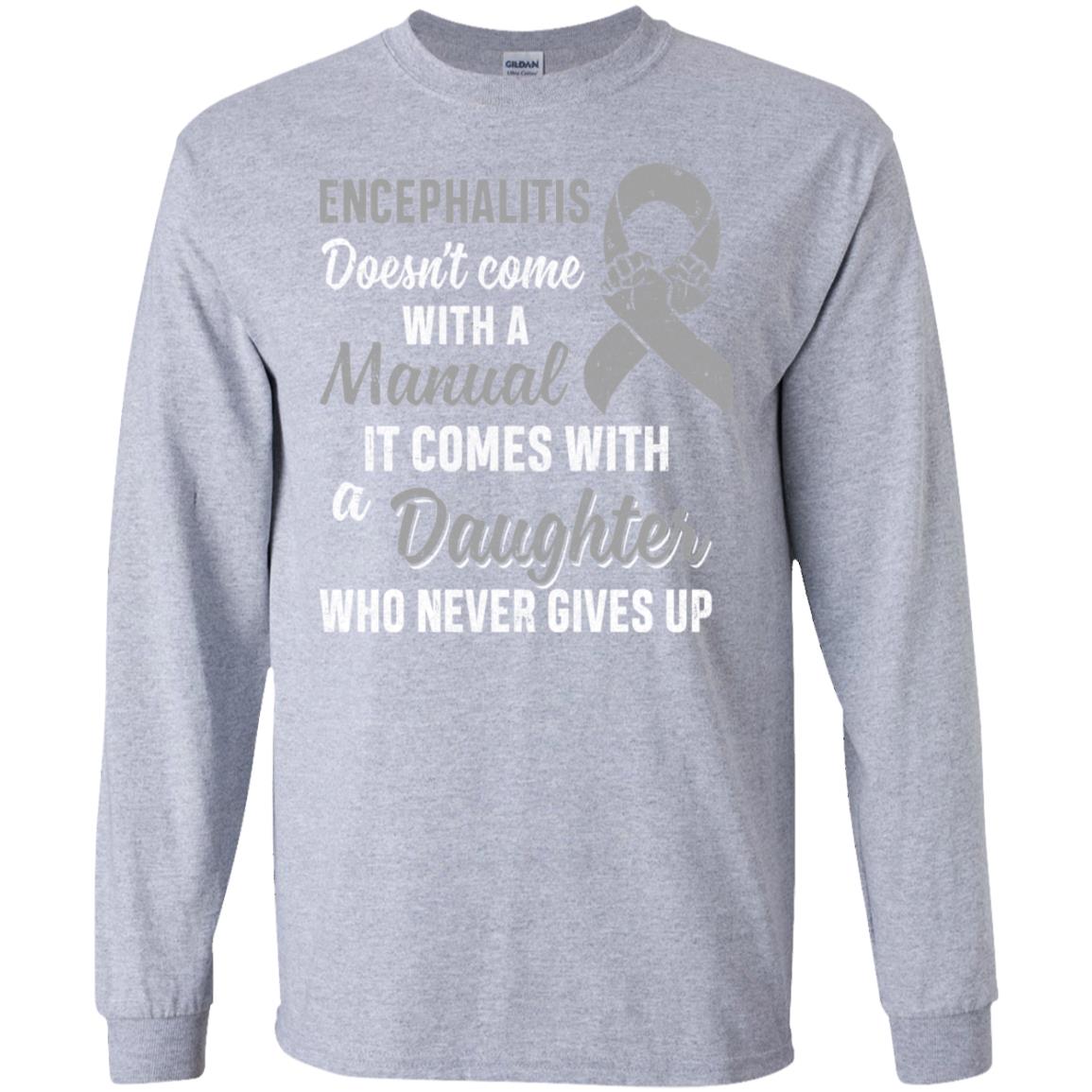 Encephalitis Awareness Daughter Warrior Gifts T-Shirt & Hoodie | Teecentury.com
