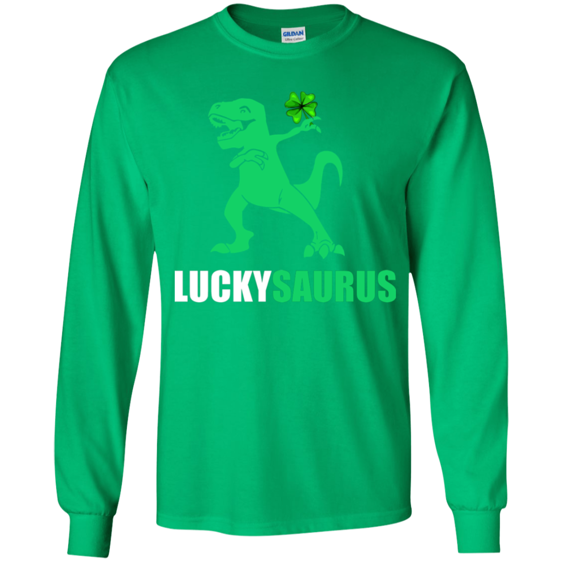 Irish Dinosaur Leprechaun St Patricks Day Luckysaurus Youth Youth Shirt | Teecentury.com