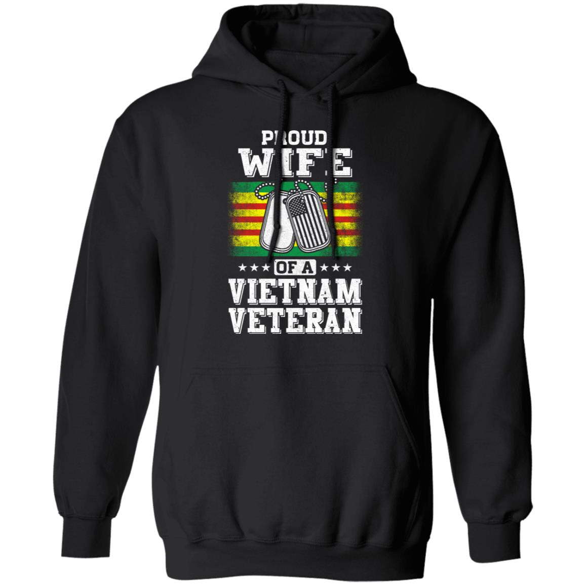 Proud Wife Of A VietNam Veteran Husband T-Shirt & Hoodie | Teecentury.com
