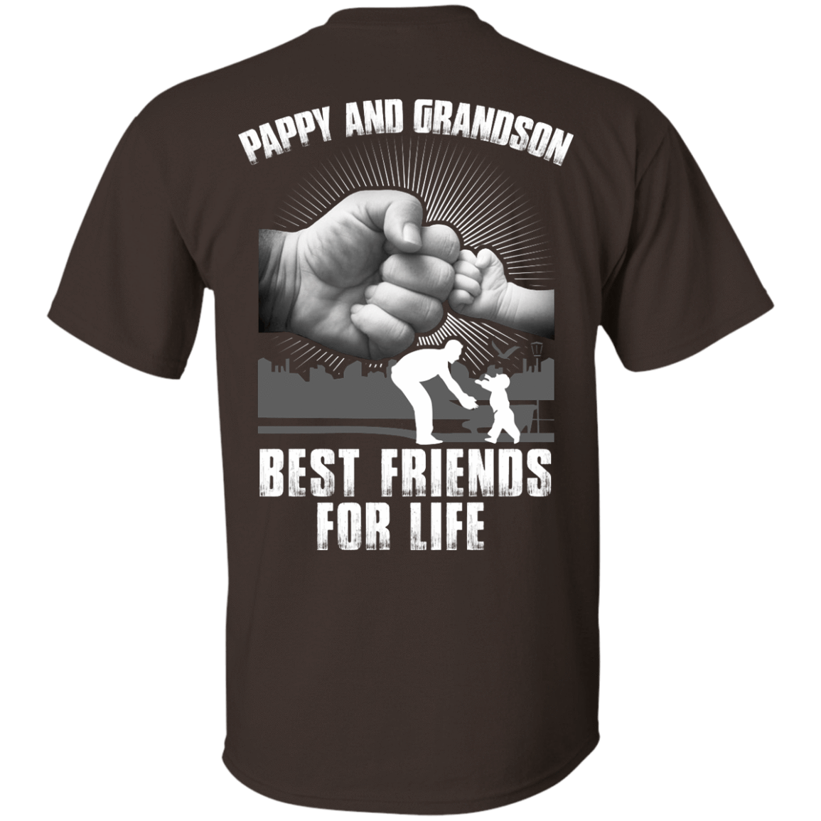 Pappy And Grandson Best Friends For Life T-Shirt & Hoodie | Teecentury.com
