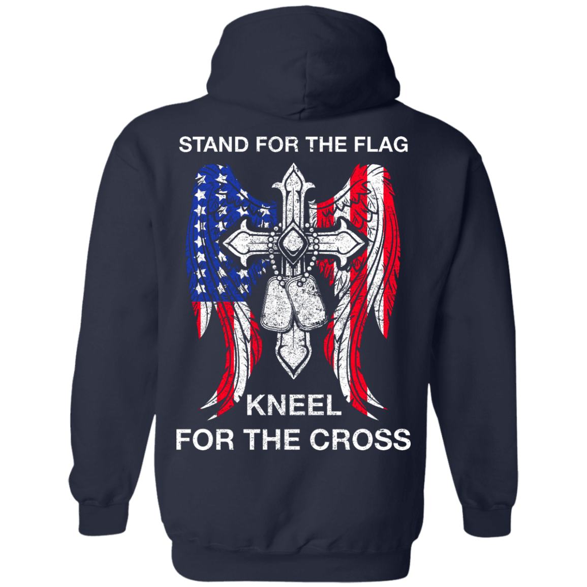 Stand For The Flag Kneel For The Cross T-Shirt & Hoodie | Teecentury.com