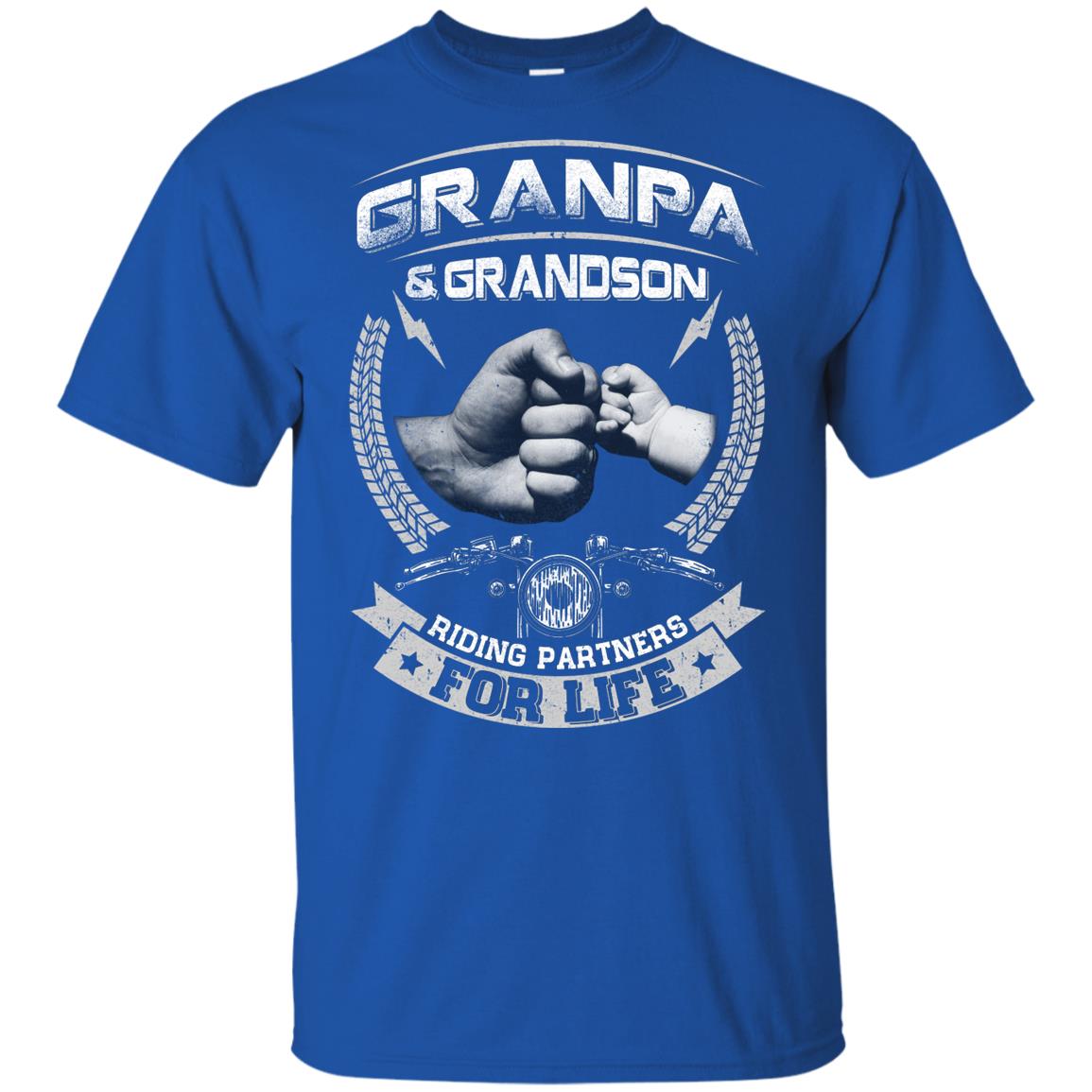 Motocross Grandpa And Grandson Riding Partners For Life Youth Youth Shirt | Teecentury.com
