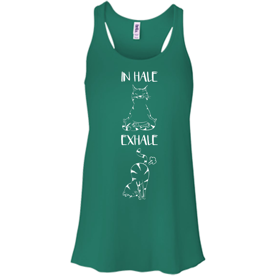 Yoga Cat Inhale Exhale T-Shirt & Hoodie | Teecentury.com