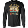 Vintage Best Cat Mom Ever Bump Fit Funny Mom Gifts T-Shirt & Hoodie | Teecentury.com