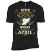 A Woman Born In APRIL T-Shirt & Hoodie | Teecentury.com