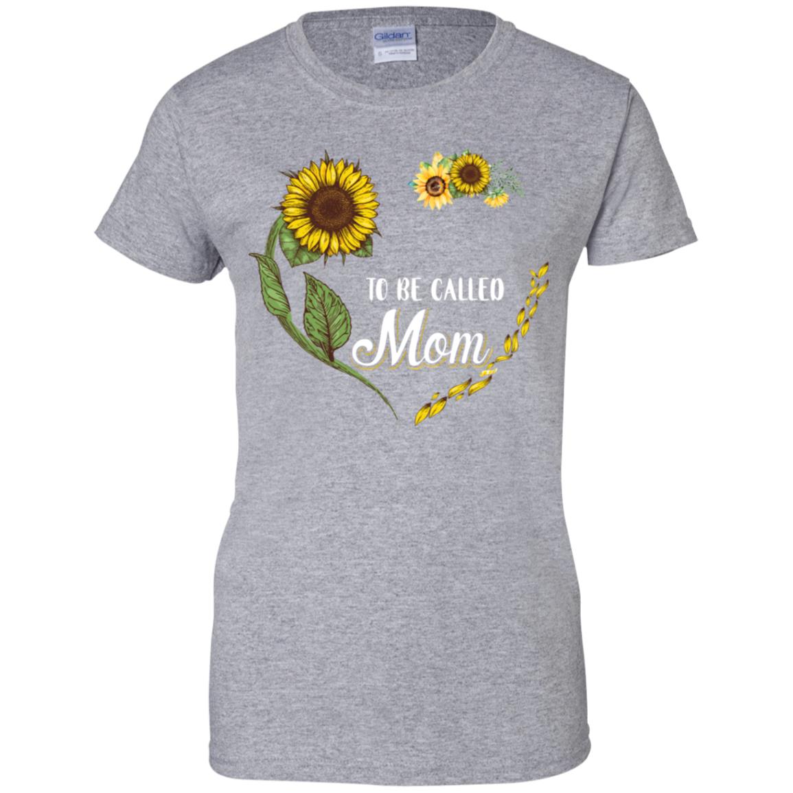 Blessed To Be Called Mom Sunflower Mothers Day Gift T-Shirt & Tank Top | Teecentury.com