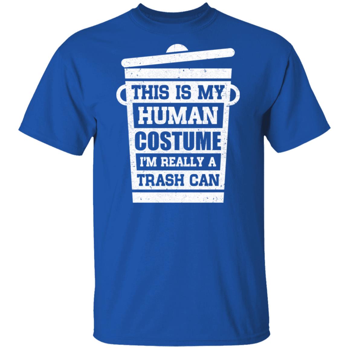 Trash Can Halloween Costume Funny T-Shirt & Hoodie | Teecentury.com