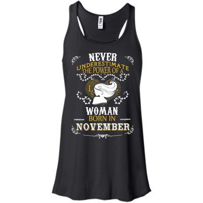 A Woman Born In NOVEMBER T-Shirt & Hoodie | Teecentury.com
