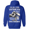 I Love More Than Being A Veteran Is Being A Grandpa T-Shirt & Hoodie | Teecentury.com