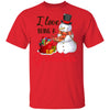 I Love Being A Grandma Snowman Gift For Christmas Day T-Shirt & Sweatshirt | Teecentury.com