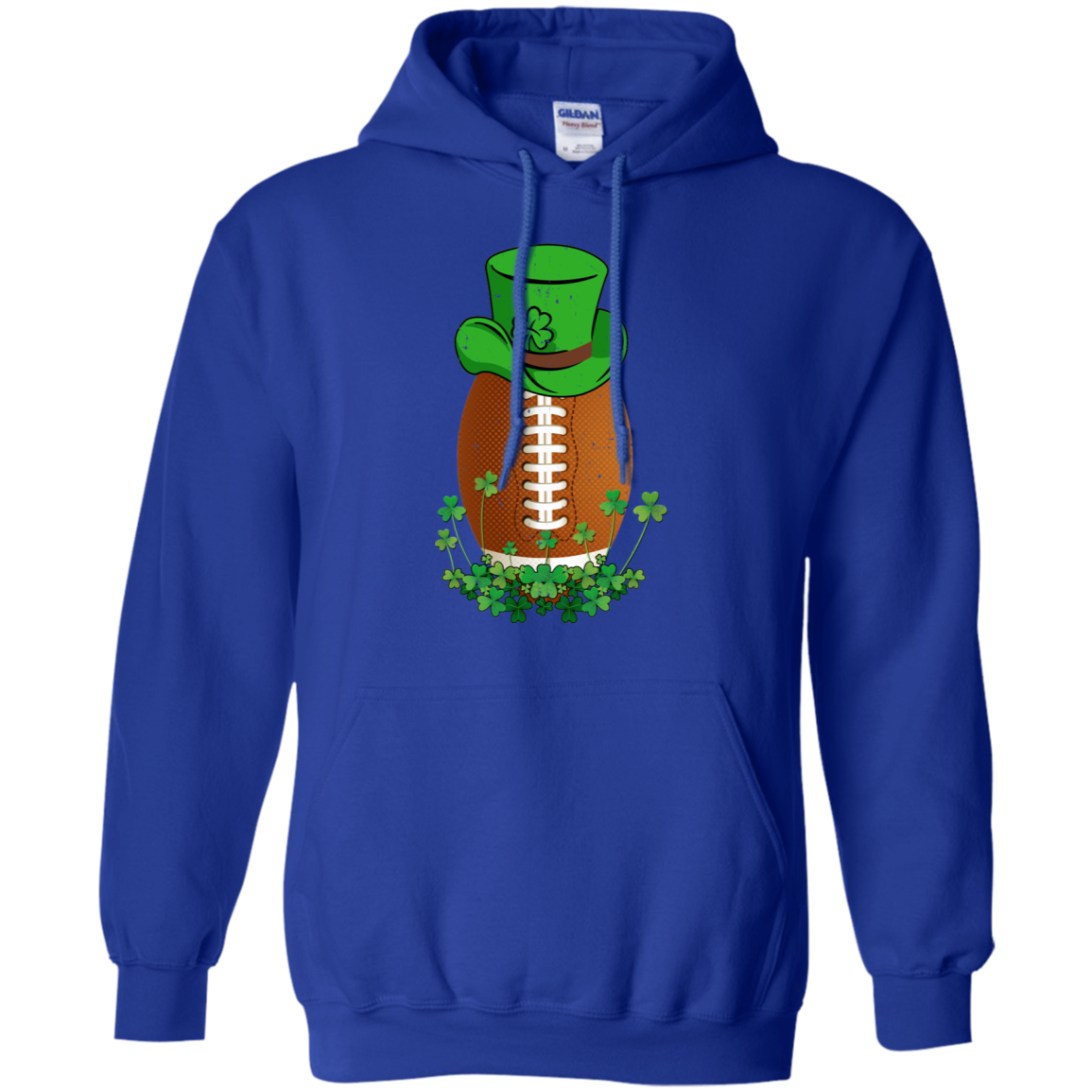 Shamrock Football Leprechaun St Patricks Day T-Shirt & Hoodie | Teecentury.com