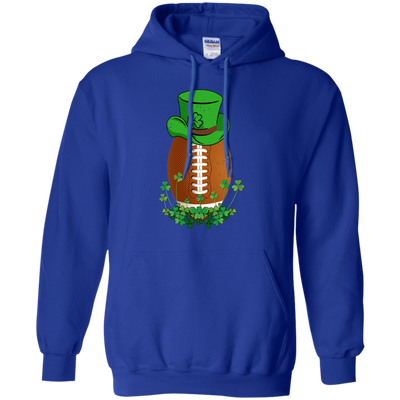 Shamrock Football Leprechaun St Patricks Day T-Shirt & Hoodie | Teecentury.com