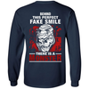 Behind This Perfect Fake Smile There Is A Monster T Shirt T-Shirt & Hoodie | Teecentury.com