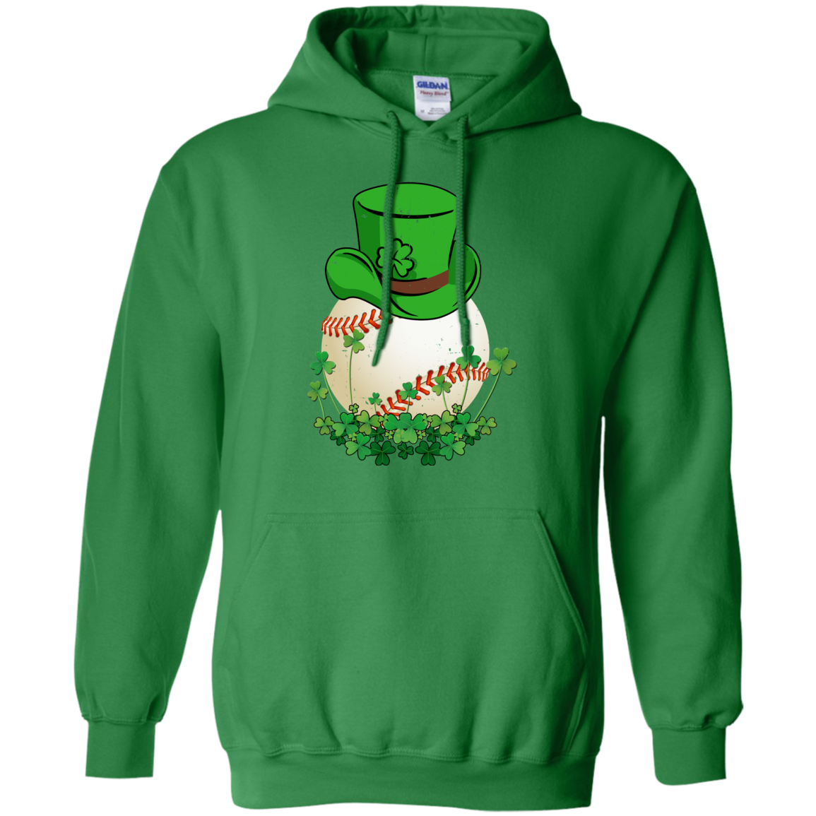 Shamrock Baseball Leprechaun St Patricks Day T-Shirt & Hoodie | Teecentury.com