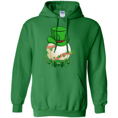 Shamrock Baseball Leprechaun St Patricks Day T-Shirt & Hoodie | Teecentury.com