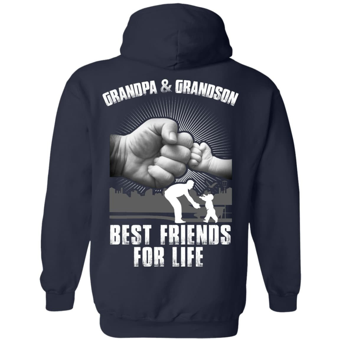 Grandpa And Grandson Best Friends For Life T-Shirt & Hoodie | Teecentury.com