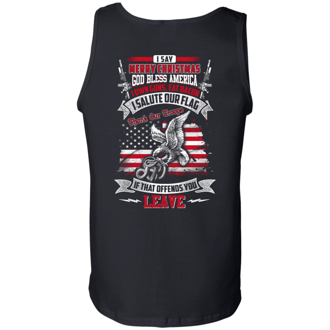I Say Merry Christmas God Bless America Christmas T-Shirt & Hoodie | Teecentury.com