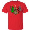 Merry Christmas Tree Leopard Buffalo Plaid Xmas Gifts T-Shirt & Sweatshirt | Teecentury.com