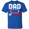 Funny Dad Of 2 Girls Fathers Day Gifts T-Shirt & Hoodie | Teecentury.com
