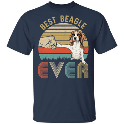 Vintage Best Beagle Dad Ever Bump Fit Funny Dad Gifts T-Shirt & Hoodie | Teecentury.com