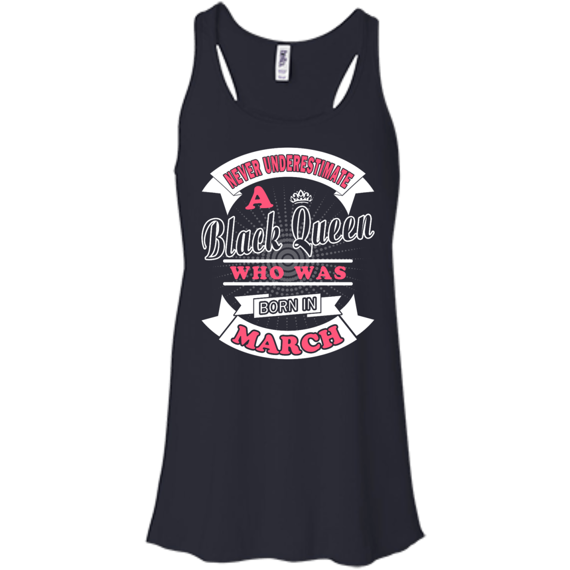 Never Underestimate A Black Queen Who Was Born In March T-Shirt & Hoodie | Teecentury.com