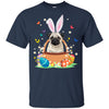 Pug Bunny Hat Rabbit Easter Eggs T-Shirt & Hoodie | Teecentury.com