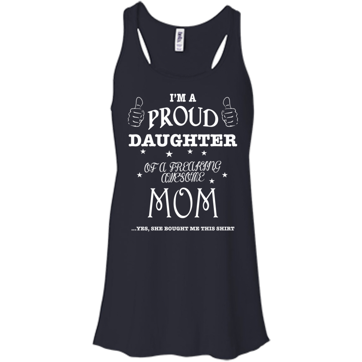 PROUD DAUGHTER OF AWESOME MOM T-Shirt & Hoodie | Teecentury.com