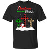 Christmas Begins With Christ Cross Buffalo Plaid Xmas Gift T-Shirt & Sweatshirt | Teecentury.com