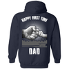 HAPPY FIRST TIME DAD T-Shirt & Hoodie | Teecentury.com