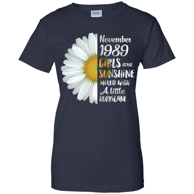 November Girls 1989 33th Birthday Gifts T-Shirt & Tank Top | Teecentury.com