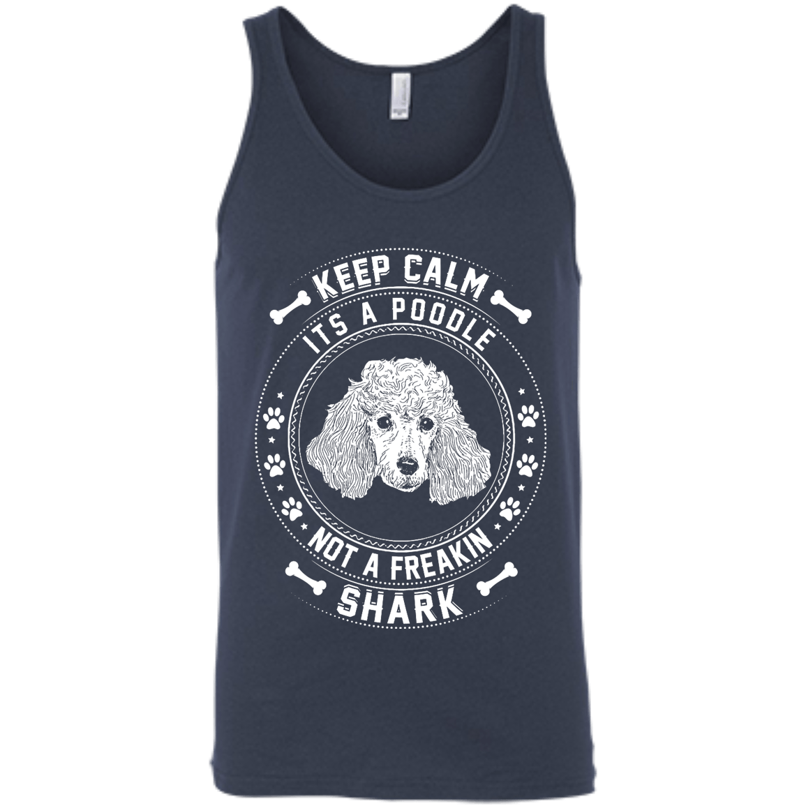Keep Calm It's A Poodle Not A Freaking Shark T-Shirt & Hoodie | Teecentury.com