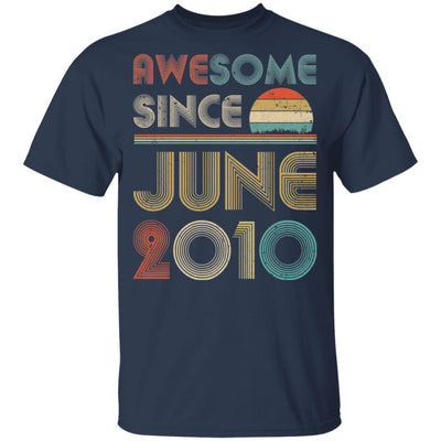 Awesome Since June 2010 Vintage 12th Birthday Gifts Youth Youth Shirt | Teecentury.com