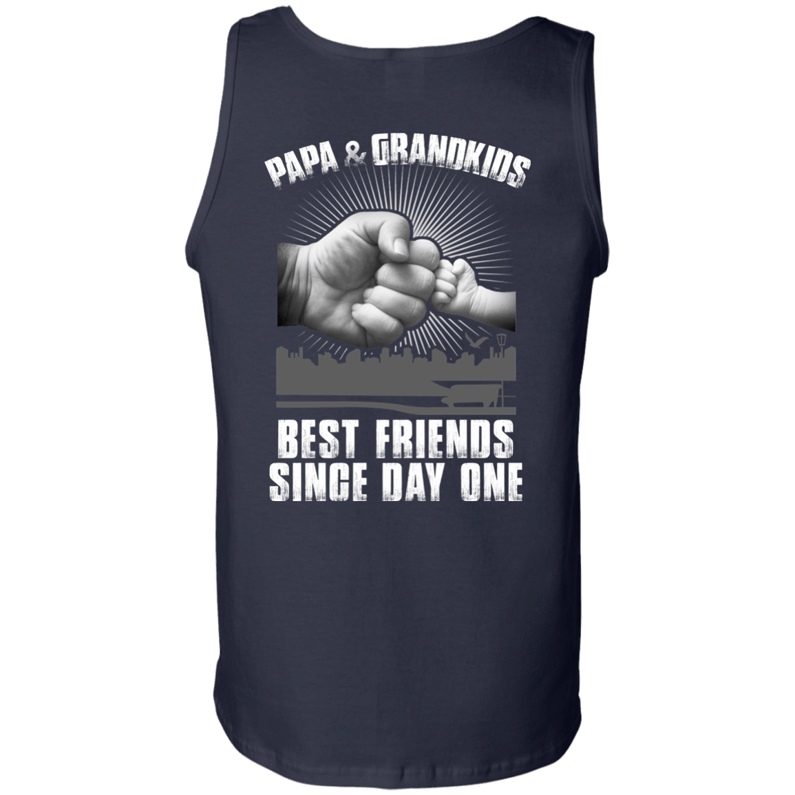 Papa And Grandkids Best Friends Single Day One T-Shirt & Hoodie | Teecentury.com