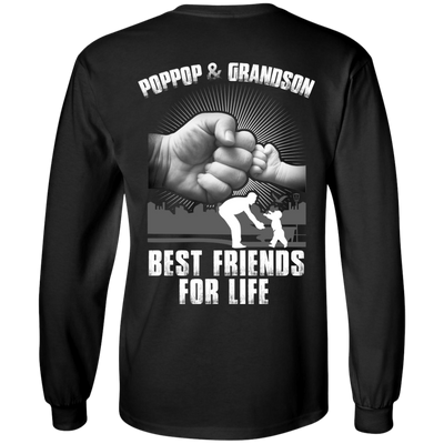 Poppop And Grandson Best Friends For Life T-Shirt & Hoodie | Teecentury.com