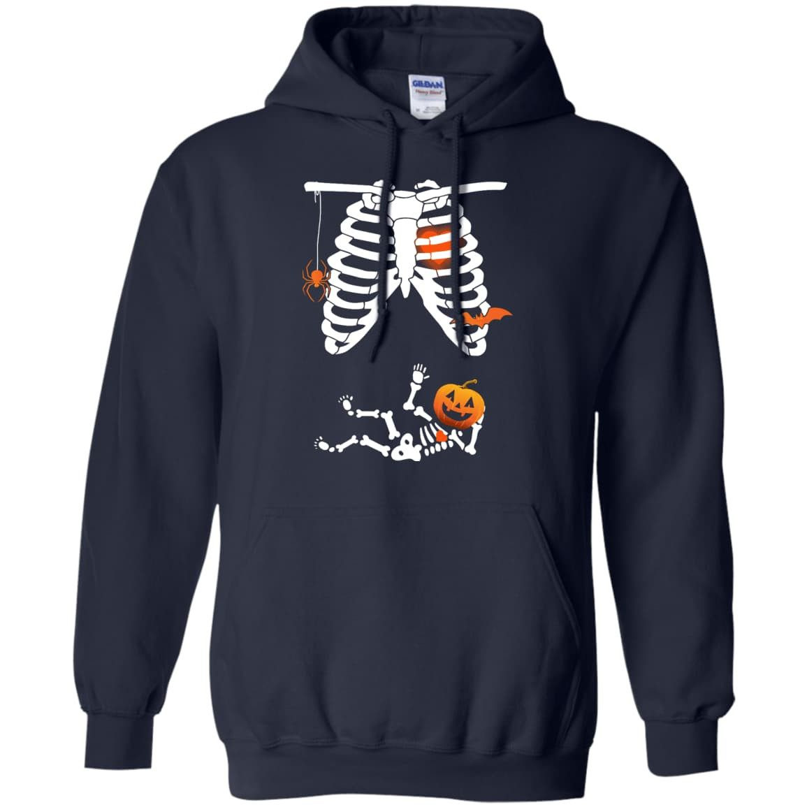Halloween Baby Skeleton Maternity T-Shirt & Hoodie | Teecentury.com