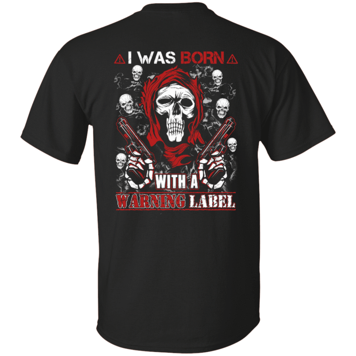 I Was Born With A Warning Label T-Shirt & Hoodie | Teecentury.com