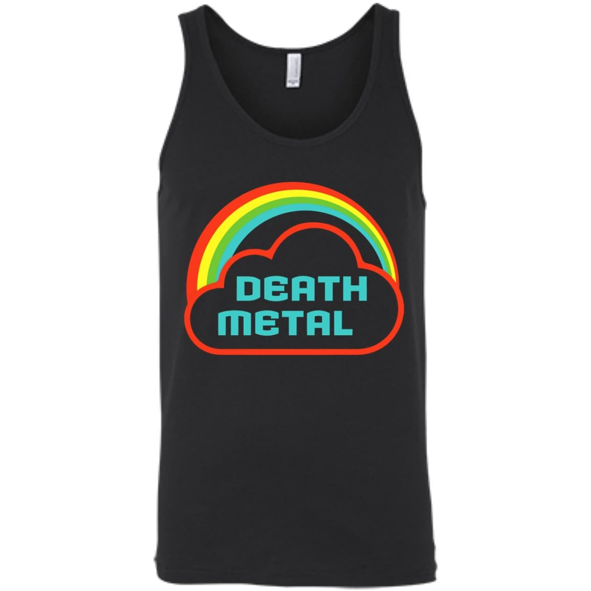 Death Metal Rainbow Rocker T-Shirt & Hoodie | Teecentury.com