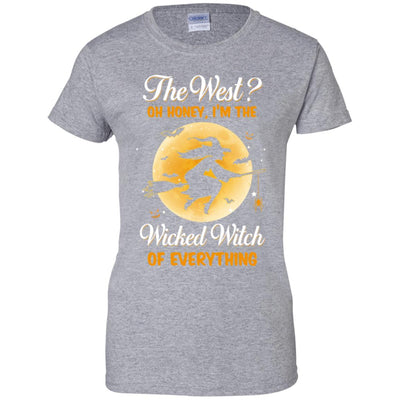 The West Oh Honey I'm The Wicked Witch Funny Halloween T-Shirt & Hoodie | Teecentury.com