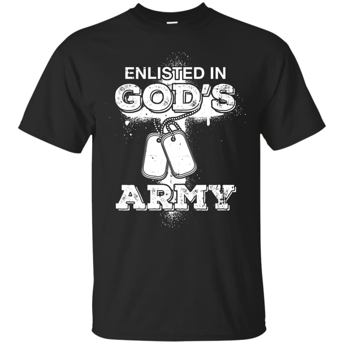 ENLISTED IN GOD'S ARMY T-Shirt & Hoodie | Teecentury.com