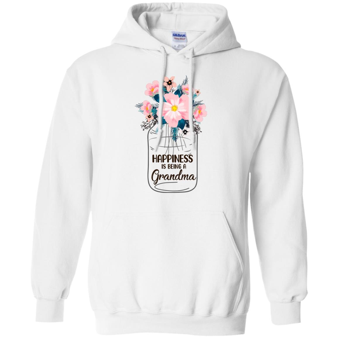 Happiness Is Being Grandma Life Flower Grandma Gifts T-Shirt & Hoodie | Teecentury.com