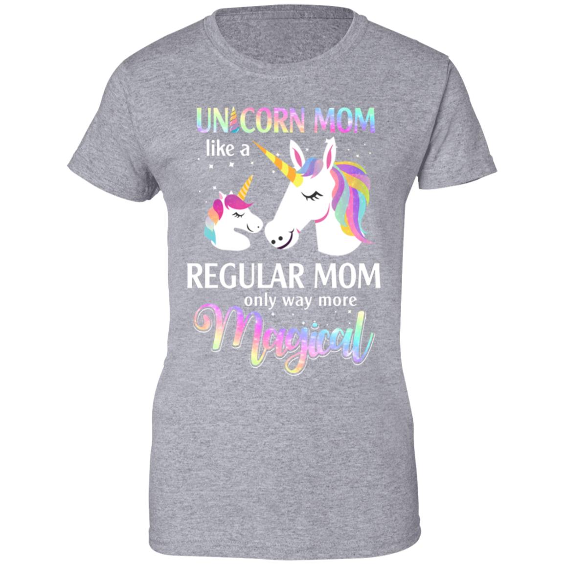 Mamacorn Unicorn Mom Like A Regular Mom Mothers Day T-Shirt & Hoodie | Teecentury.com