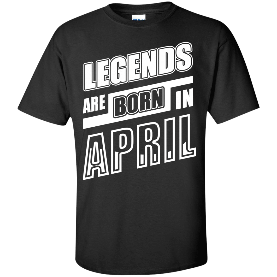 Legends are born in APRIL T-Shirt & Hoodie | Teecentury.com