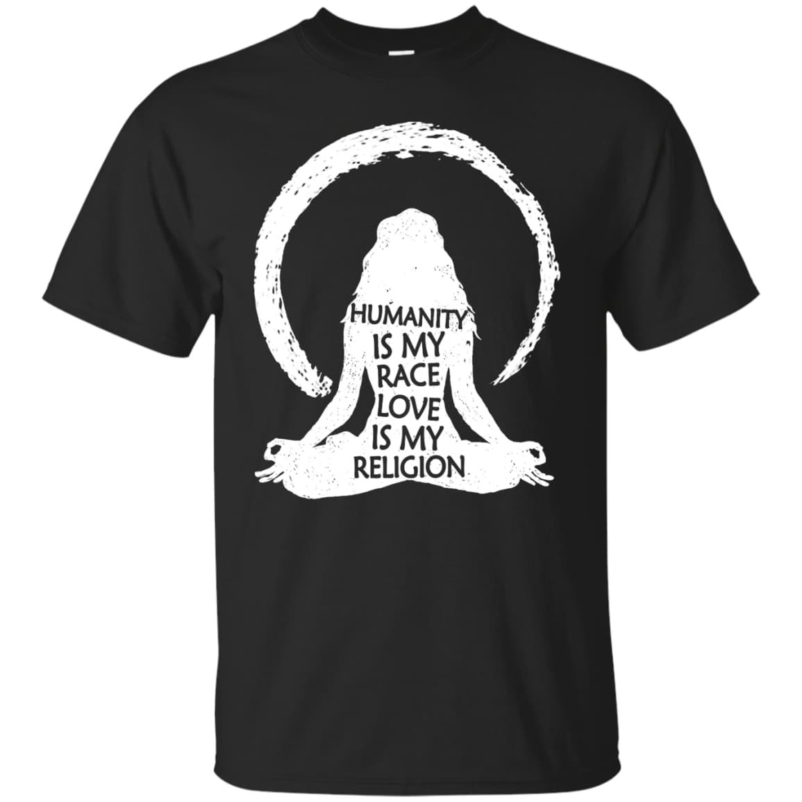 Humanity Is My Race Love Is My Religion T-Shirt & Hoodie | Teecentury.com