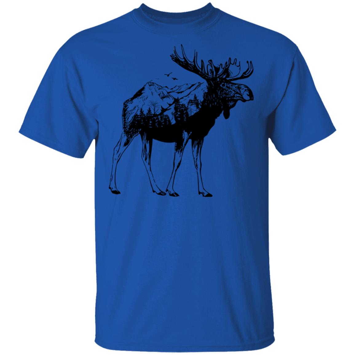 Moose Sighting Forest Funny Minnesota State T-Shirt & Hoodie | Teecentury.com
